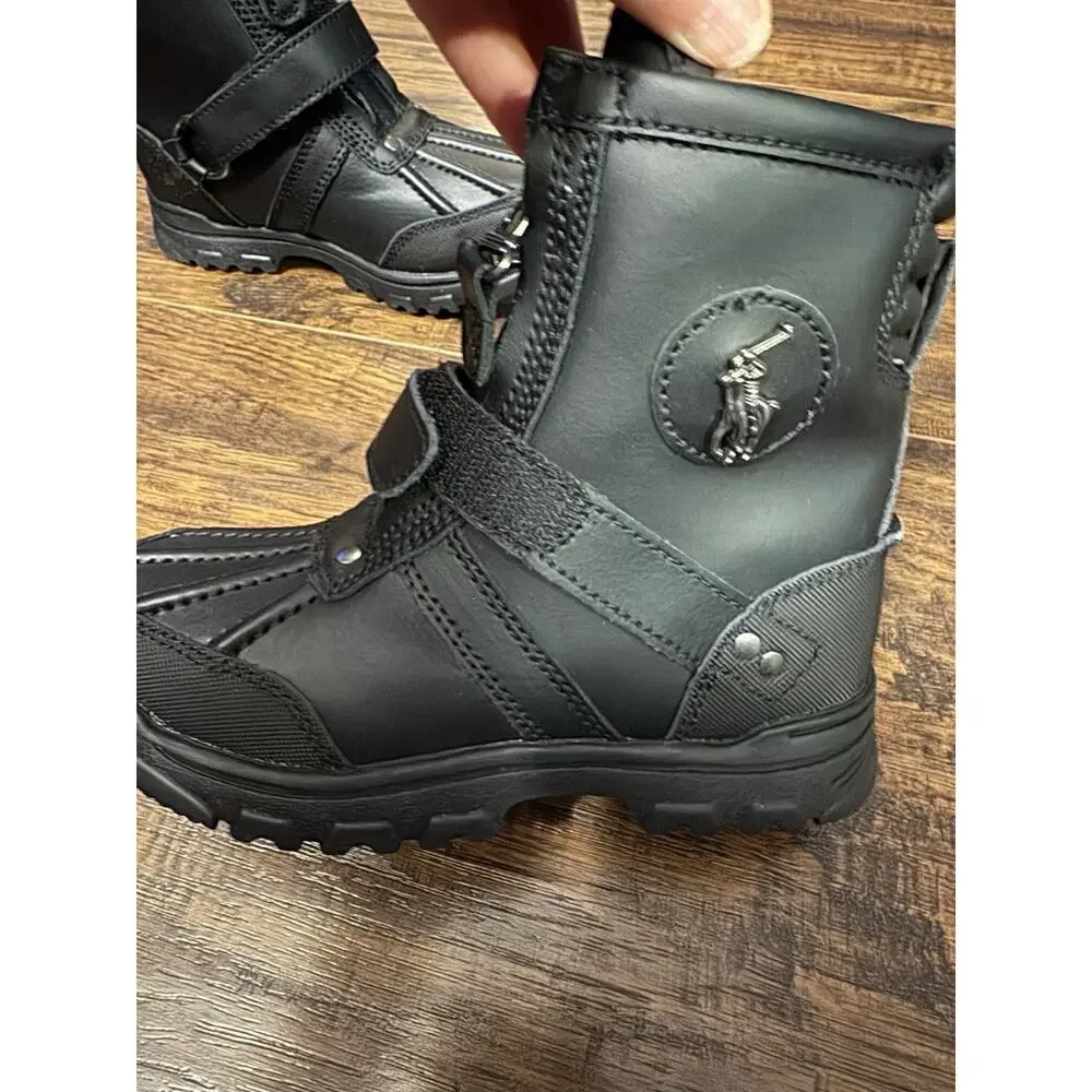 Polo Ralph Lauren Boys Polo Ralph Lauren Conquered Hi Boots Sz:12
